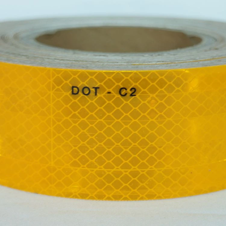 adhesive yellow dot reflective tape for truck